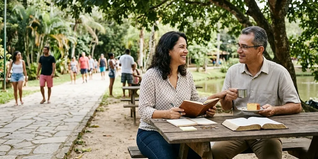 Ilustração sobre equilíbrio