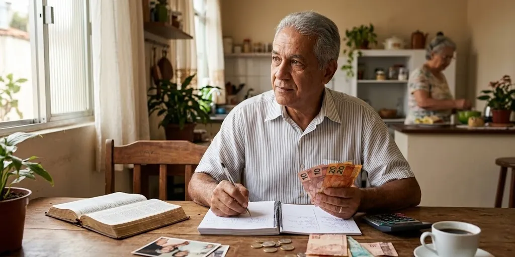 Ilustração sobre mordomia