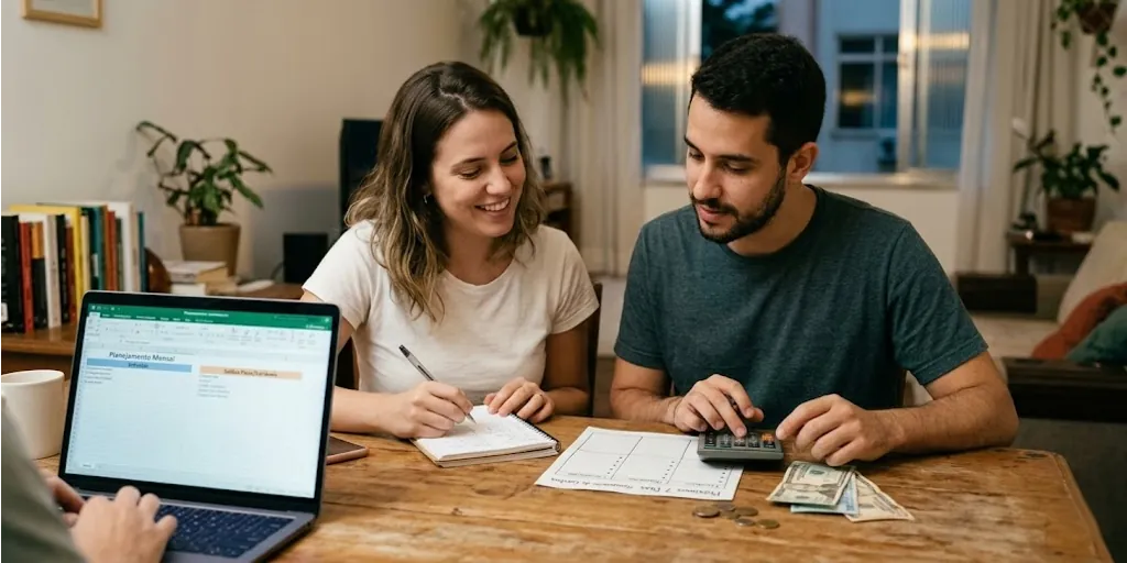 Ilustração do planejamento