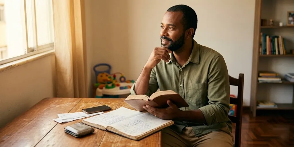 Ilustração sobre equilíbrio financeiro