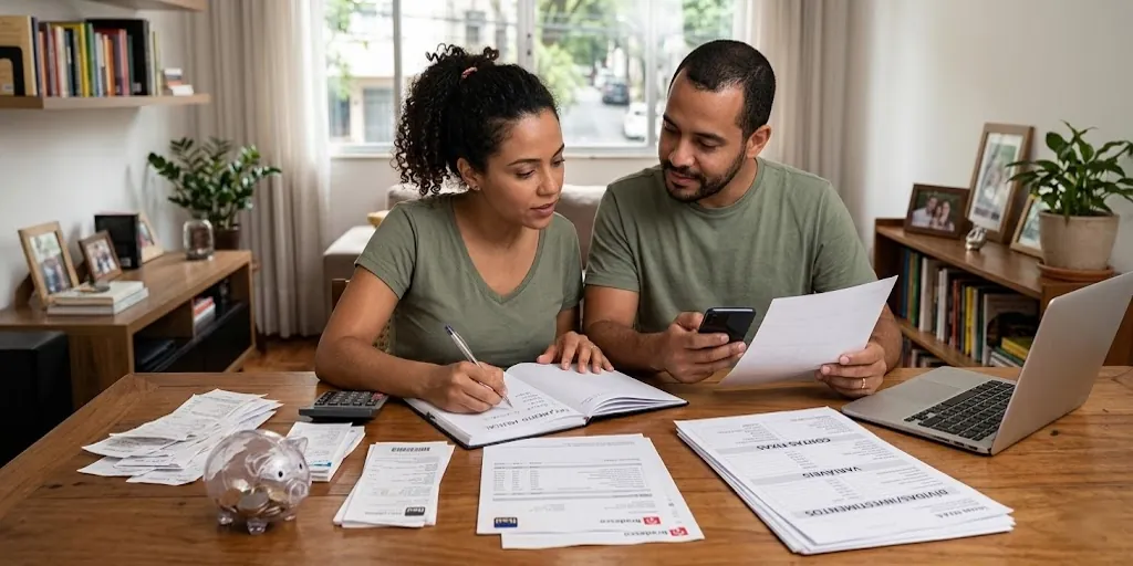 Ilustração sobre ordem e organização