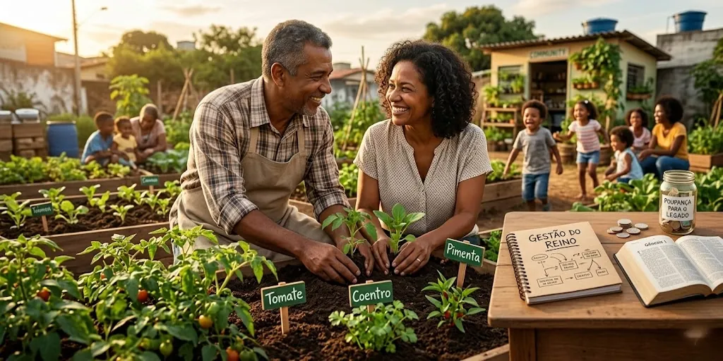 Ilustração de crescimento e evolução