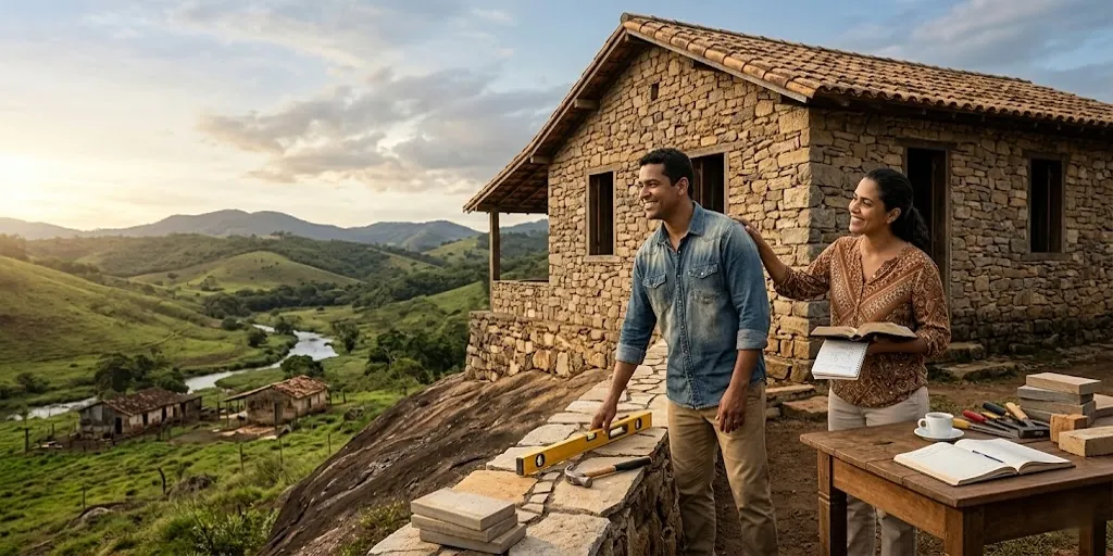 Ilustração de base sólida e estrutura